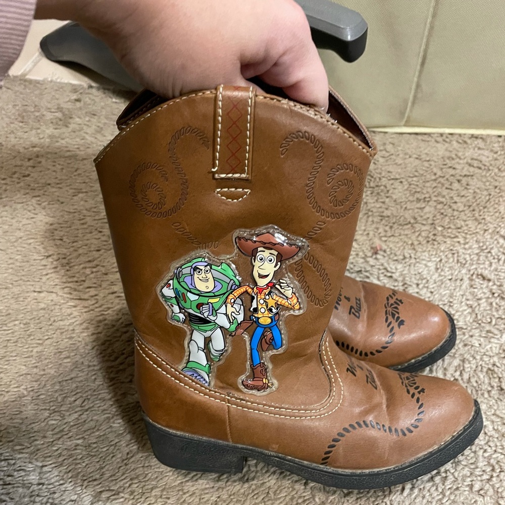 Boys light up toy story cowboy boots